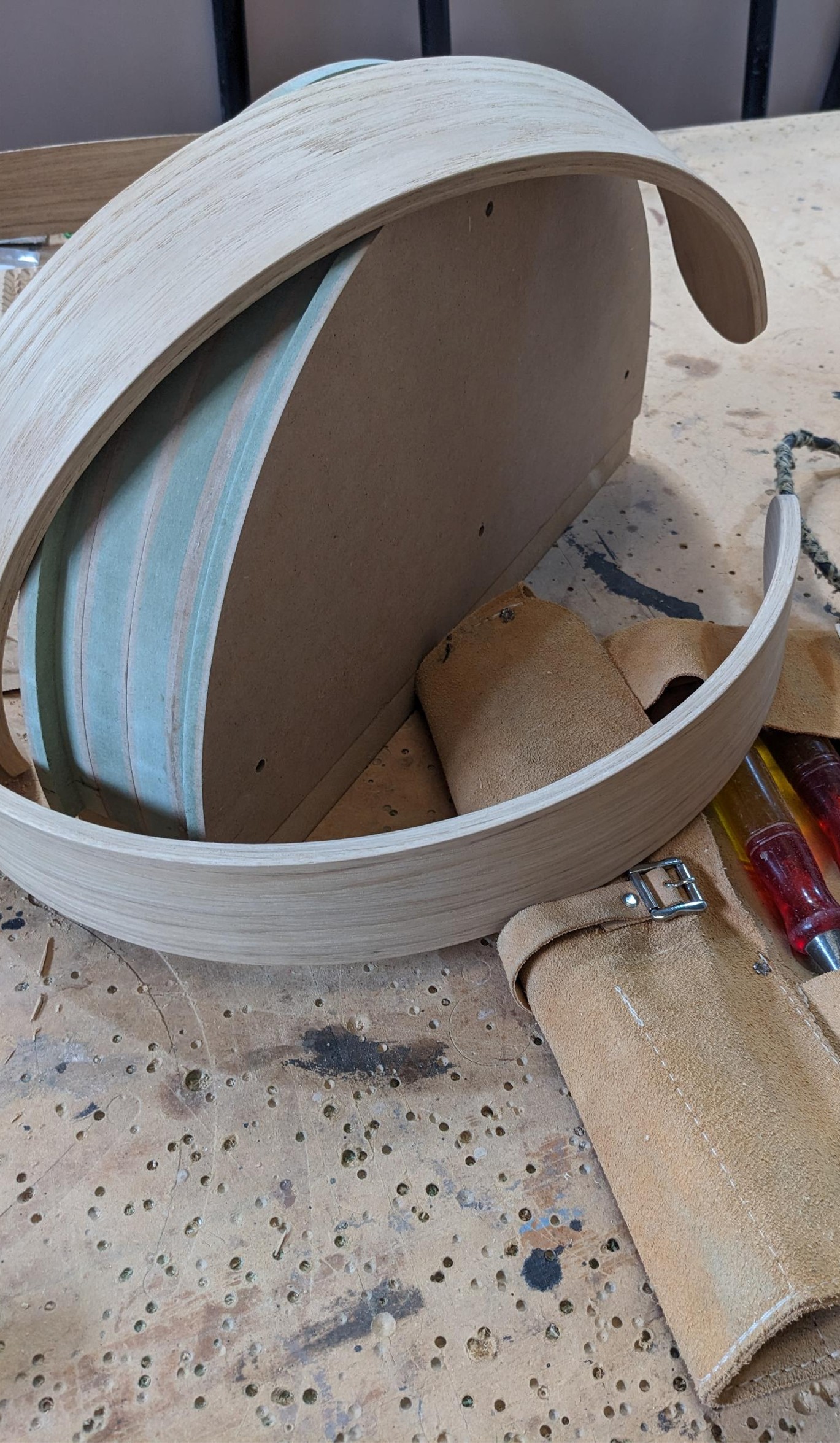 Handcrafted hardwood mudguards